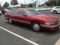 1996 Red Tintcoat Cadillac DeVille Sedan  photo #2