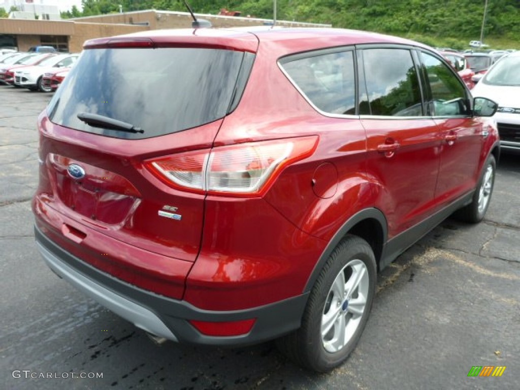 2014 Escape SE 1.6L EcoBoost 4WD - Ruby Red / Charcoal Black photo #2