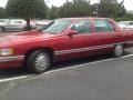 1996 Red Tintcoat Cadillac DeVille Sedan  photo #4