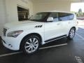 Moonlight White - QX 56 4WD Photo No. 4