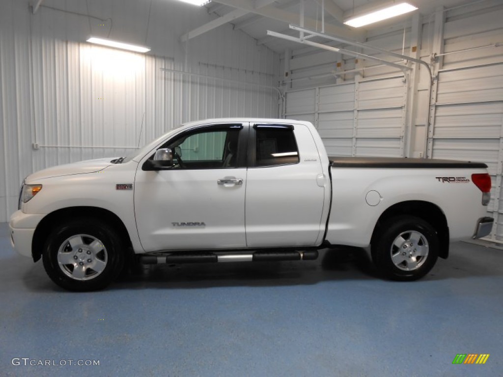 Super White Toyota Tundra