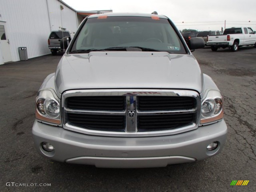 2005 Durango Limited 4x4 - Bright Silver Metallic / Dark Khaki/Light Graystone photo #3