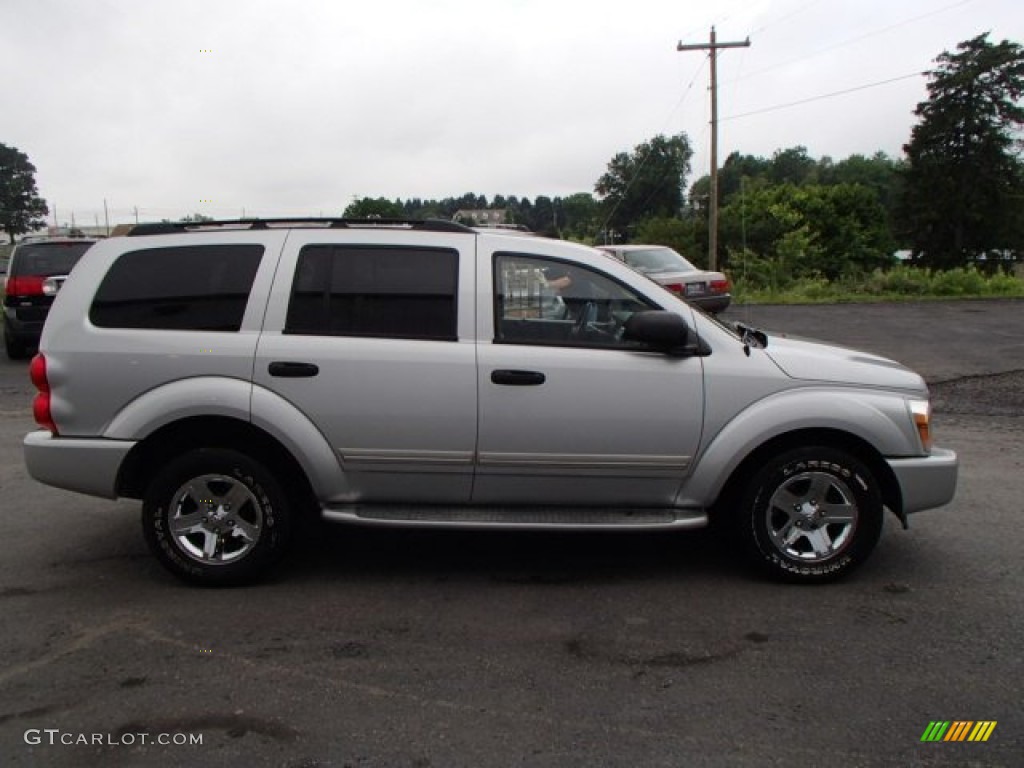 2005 Durango Limited 4x4 - Bright Silver Metallic / Dark Khaki/Light Graystone photo #5
