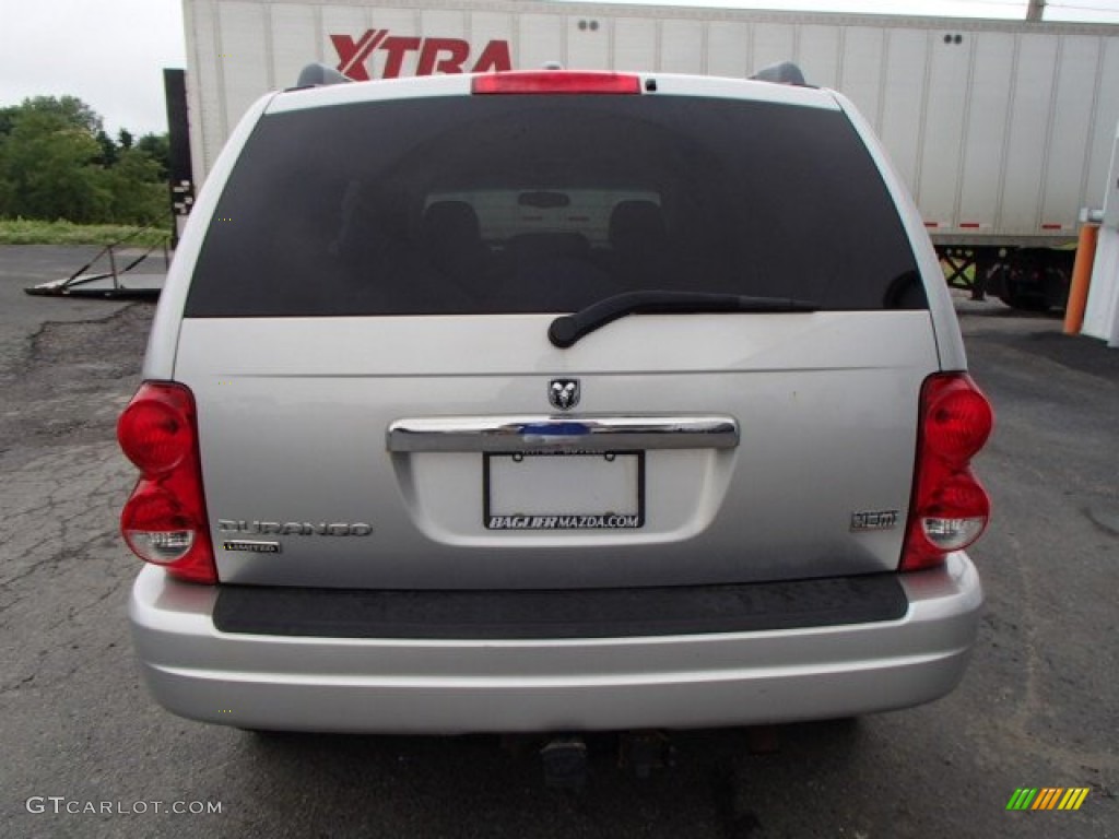 2005 Durango Limited 4x4 - Bright Silver Metallic / Dark Khaki/Light Graystone photo #7