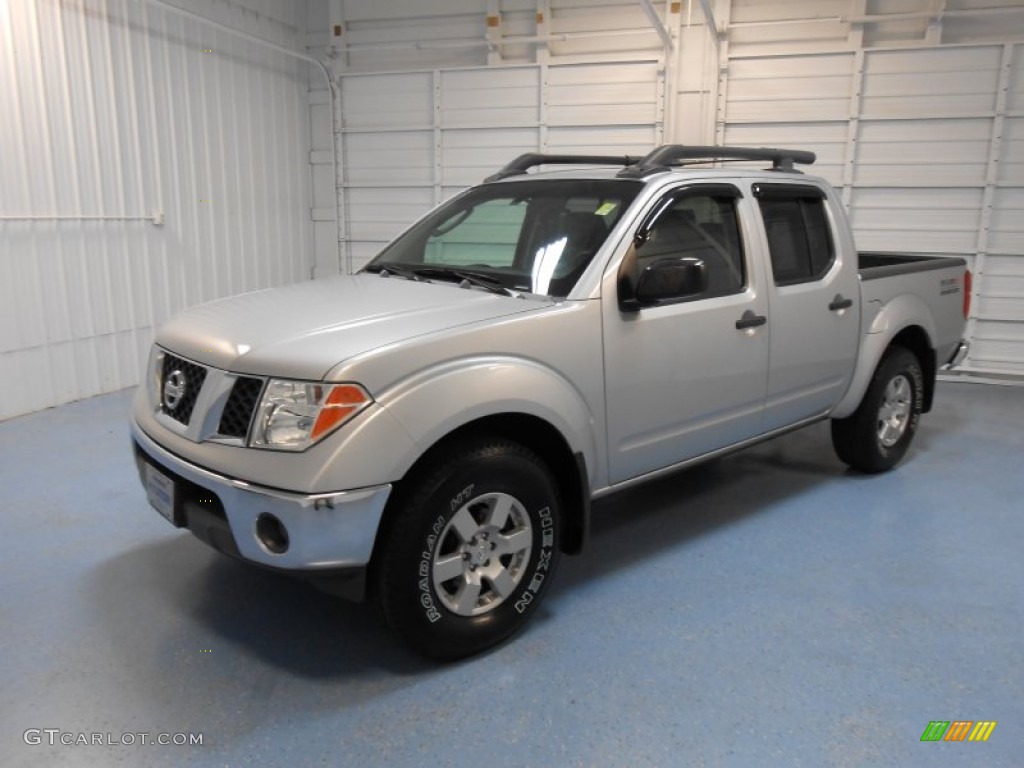 Radiant Silver Metallic 2005 Nissan Frontier Nismo Crew Cab 4x4 Exterior Photo #82989826
