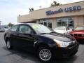 2008 Black Ford Focus SE Coupe  photo #23