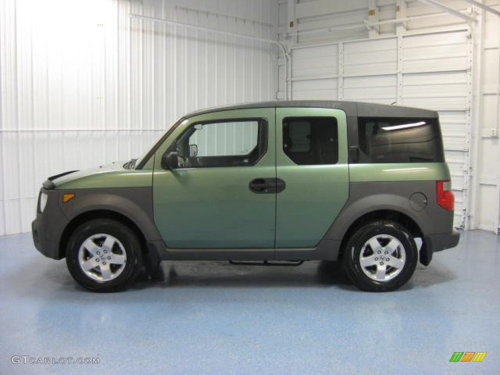 2003 Element EX AWD - Galapagos Green Metallic / Gray photo #1