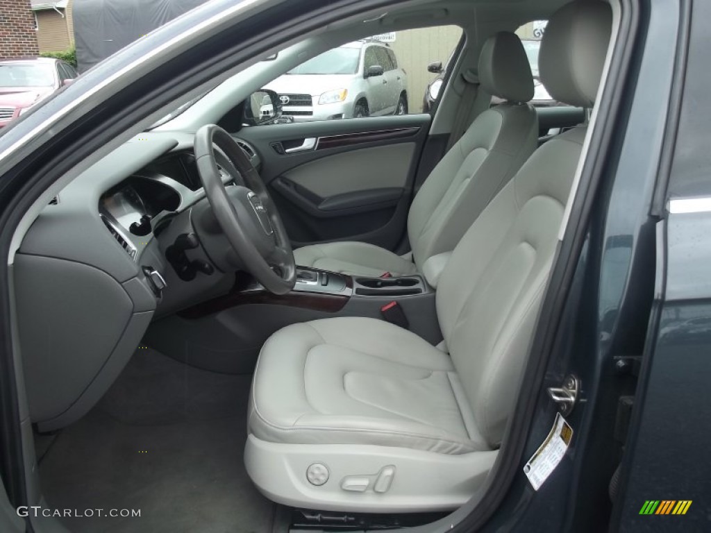 Light Gray Interior 2010 Audi A4 2.0T quattro Sedan Photo #82991963
