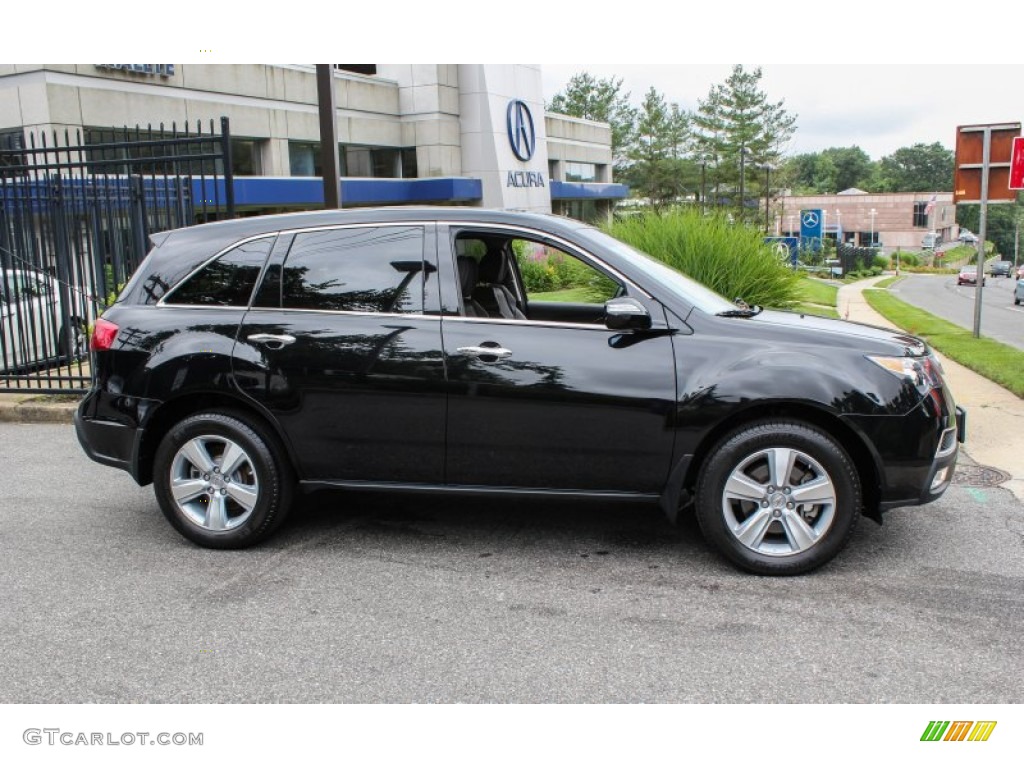 Crystal Black Pearl 2010 Acura MDX Technology Exterior Photo #82992261