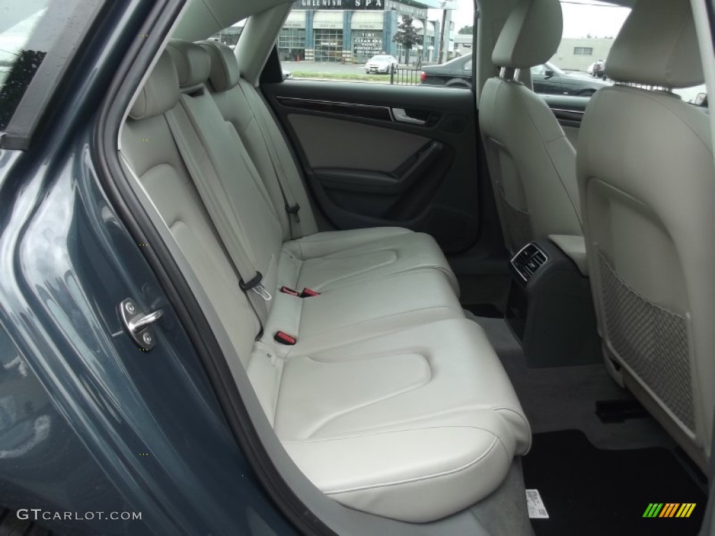 2010 Audi A4 2.0T quattro Sedan Rear Seat Photo #82992332