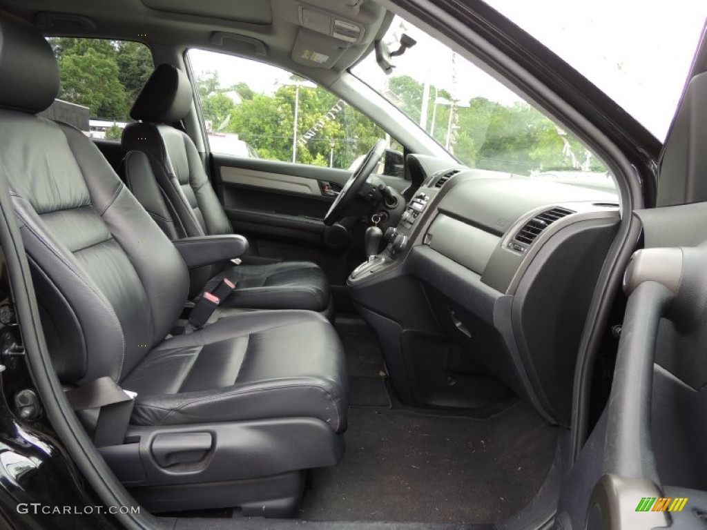Black Interior 2011 Honda CR-V EX-L 4WD Photo #82992348