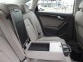 2010 Audi A4 Light Gray Interior Rear Seat Photo