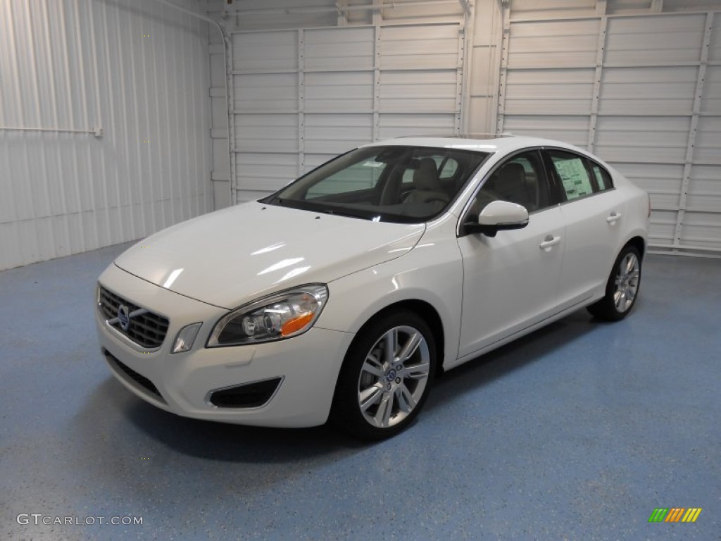 Ice White 2013 Volvo S60 T6 AWD Exterior Photo #82992735