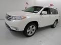 2013 Blizzard White Pearl Toyota Highlander Limited  photo #3