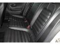 2013 Volkswagen CC Black Interior Rear Seat Photo