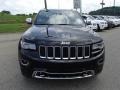 2014 Brilliant Black Crystal Pearl Jeep Grand Cherokee Overland 4x4  photo #3