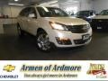 White Diamond Tricoat - Traverse LTZ AWD Photo No. 1