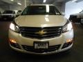 White Diamond Tricoat - Traverse LTZ AWD Photo No. 2