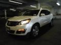 White Diamond Tricoat - Traverse LTZ AWD Photo No. 3
