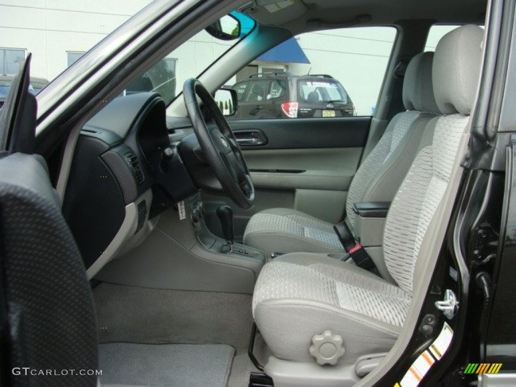 2004 Forester 2.5 XS - Java Black Pearl / Gray photo #9