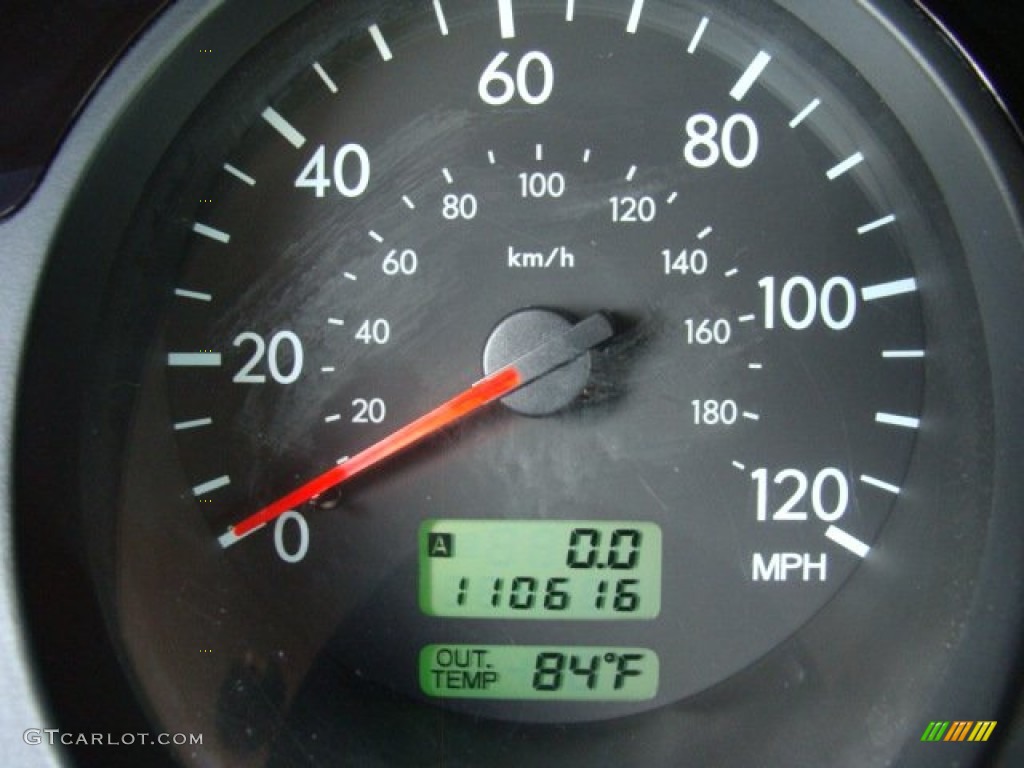 2004 Forester 2.5 XS - Java Black Pearl / Gray photo #12