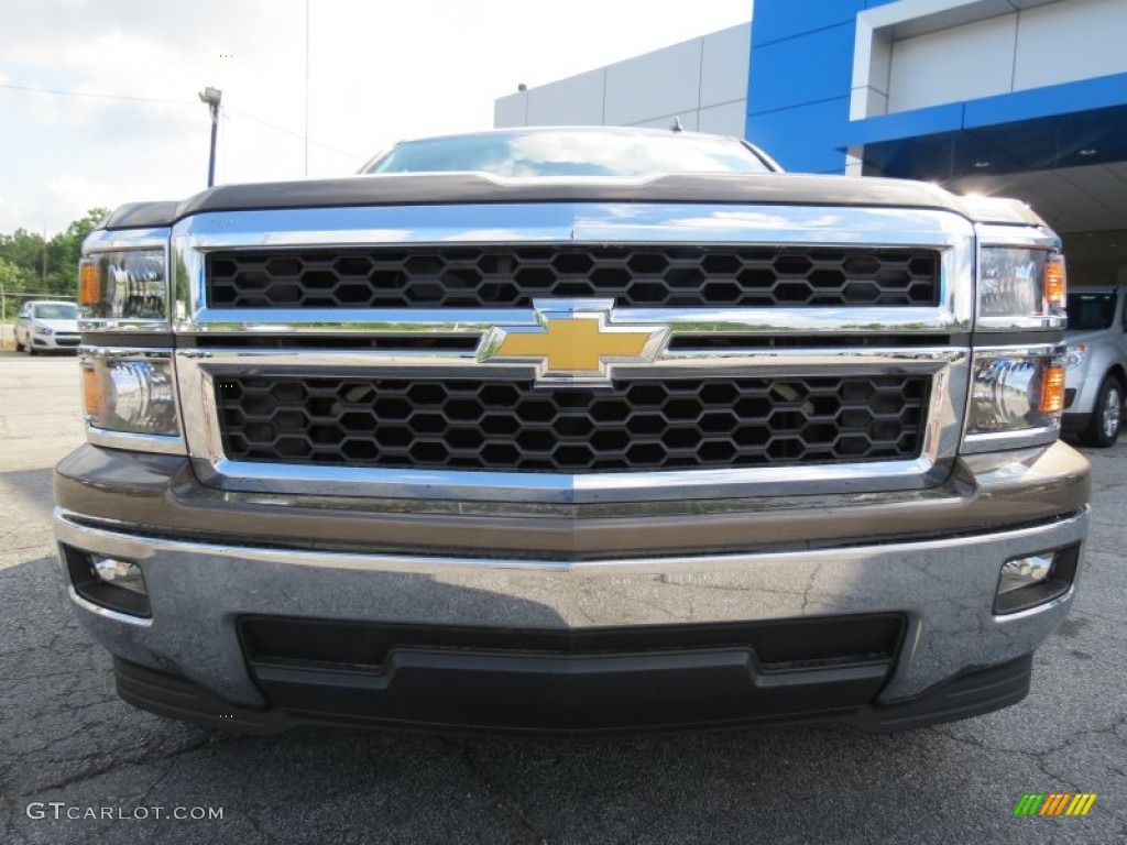 2014 Silverado 1500 LT Crew Cab - Brownstone Metallic / Cocoa/Dune photo #2