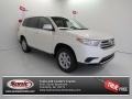 2013 Blizzard White Pearl Toyota Highlander   photo #1