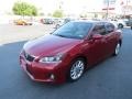 2011 Matador Red Mica Lexus CT 200h Hybrid Premium  photo #3