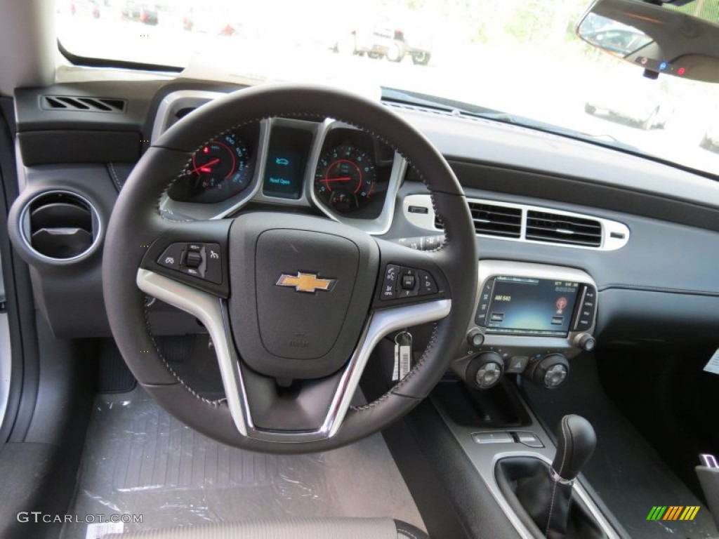2013 Chevrolet Camaro LT Coupe Gray Dashboard Photo #82995154