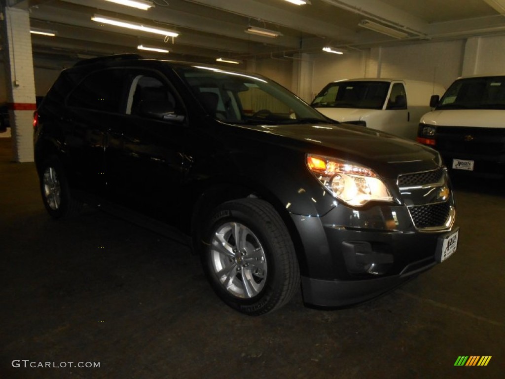 2013 Equinox LT - Ashen Gray Metallic / Light Titanium/Jet Black photo #3