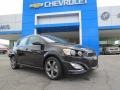 2013 Black Granite Metallic Chevrolet Sonic RS Hatch  photo #1