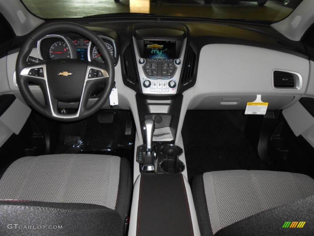 2013 Equinox LT - Ashen Gray Metallic / Light Titanium/Jet Black photo #10