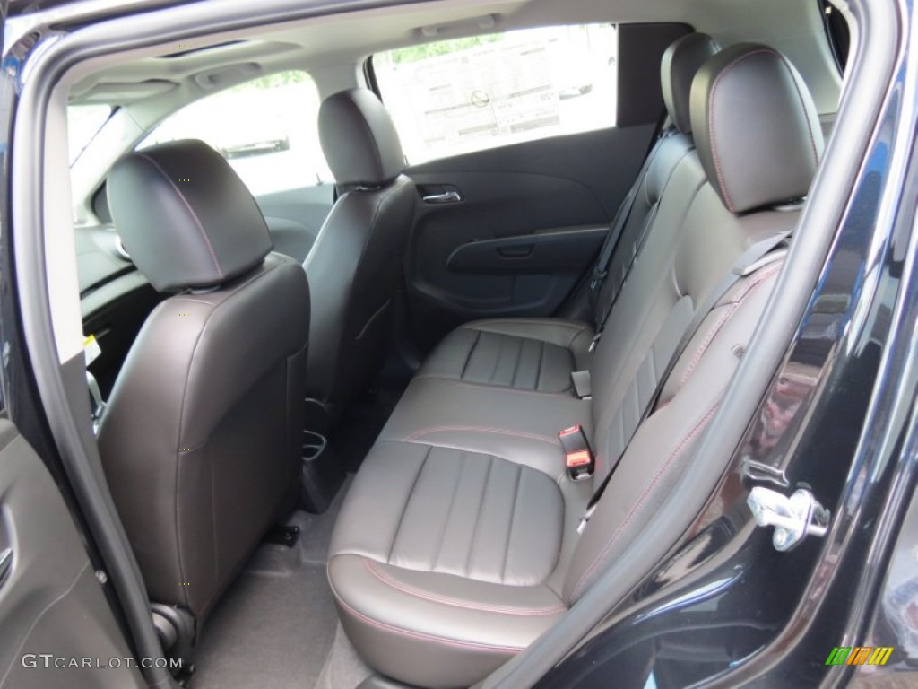 2013 Chevrolet Sonic RS Hatch Rear Seat Photo #82996041