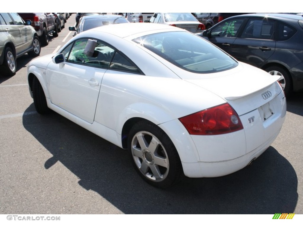 2002 TT 1.8T quattro Coupe - Brilliant White / Ebony photo #3