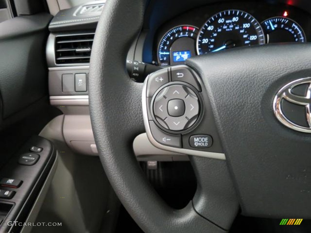 2013 Camry LE - Magnetic Gray Metallic / Ash photo #17
