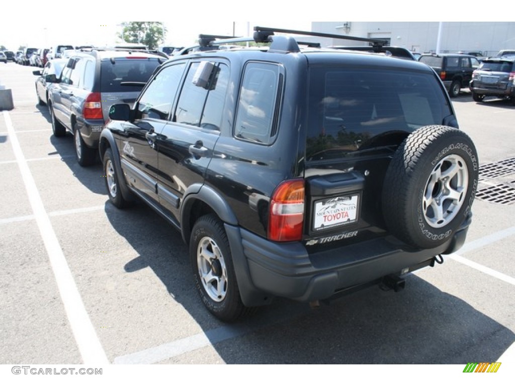 2001 Tracker ZR2 Hardtop 4WD - Dark Blue Metallic / Medium Gray photo #3