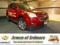 2013 Crystal Red Tintcoat Chevrolet Equinox LT AWD  photo #1