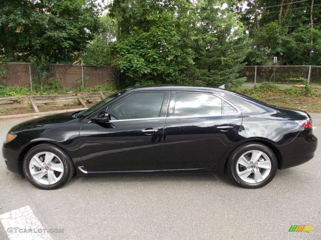 Black 2011 Saab 9-5 Turbo4 Sedan Exterior Photo #82997245