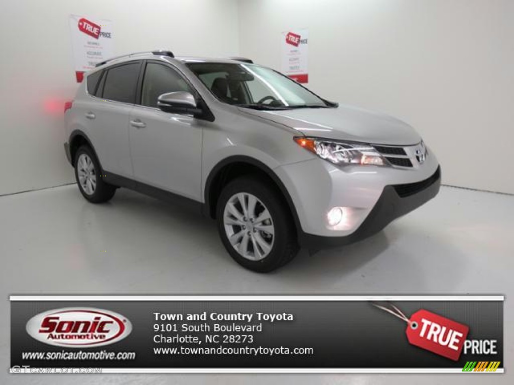 2013 RAV4 Limited - Classic Silver Metallic / Black photo #1