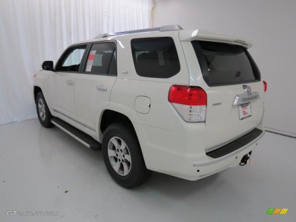 2013 4Runner SR5 4x4 - Blizzard White Pearl / Beige photo #20