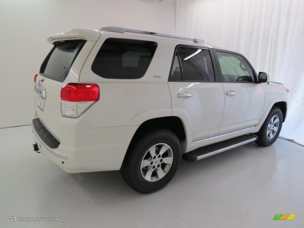 2013 4Runner SR5 4x4 - Blizzard White Pearl / Beige photo #22