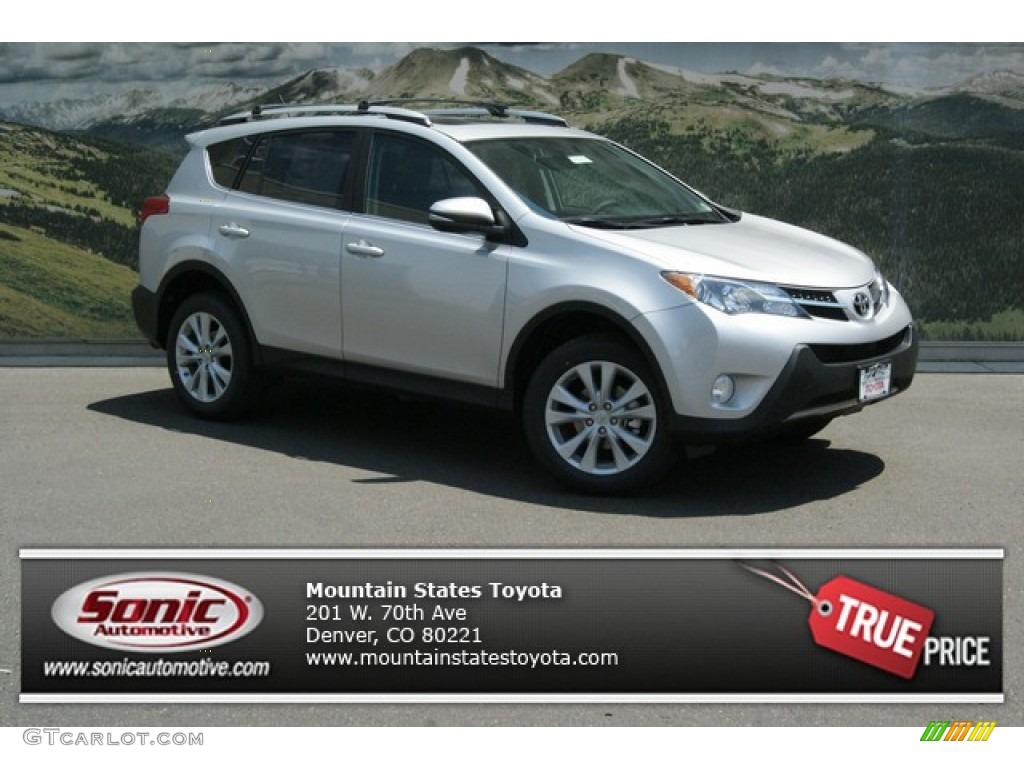 2013 RAV4 Limited AWD - Classic Silver Metallic / Black photo #1