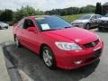2004 Rally Red Honda Civic EX Coupe  photo #7