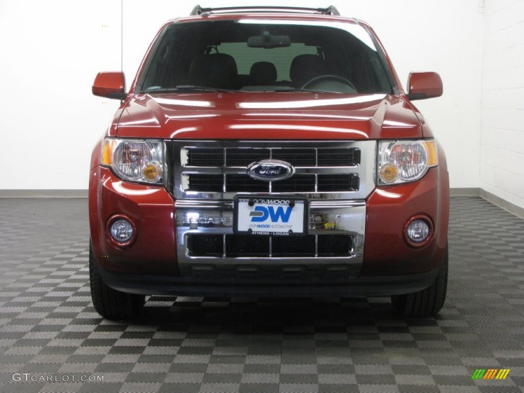2012 Escape Limited V6 4WD - Toreador Red Metallic / Charcoal Black photo #2
