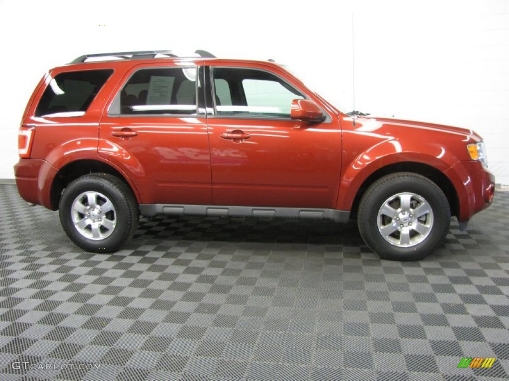 2012 Escape Limited V6 4WD - Toreador Red Metallic / Charcoal Black photo #3
