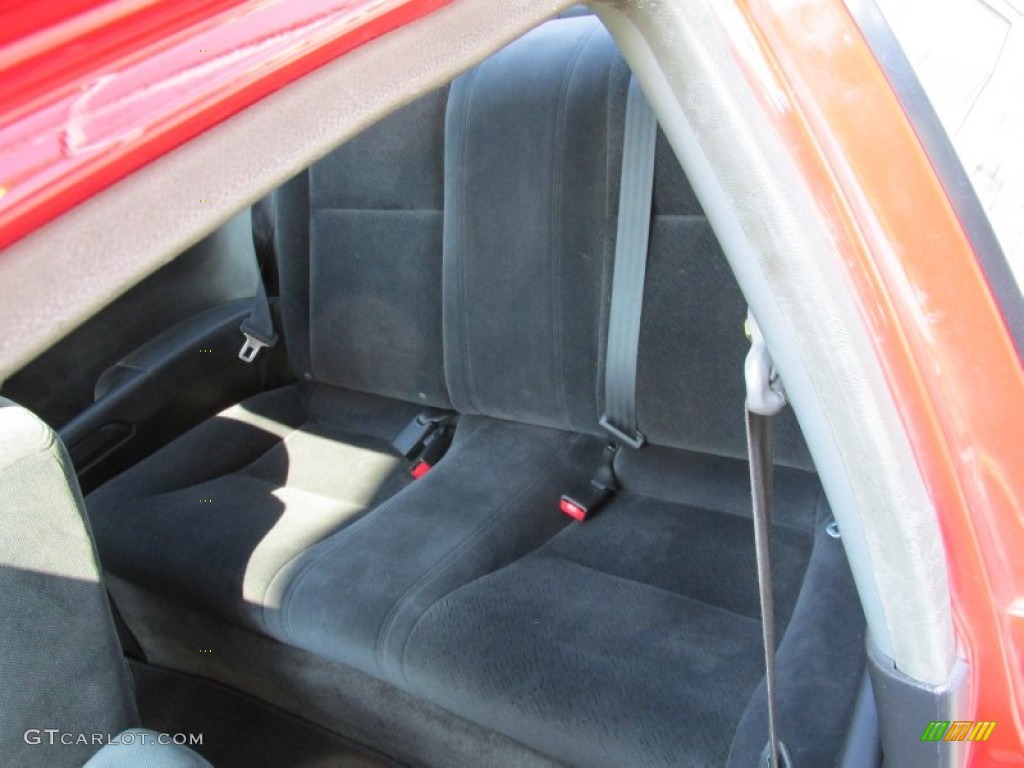 2004 Civic EX Coupe - Rally Red / Black photo #16