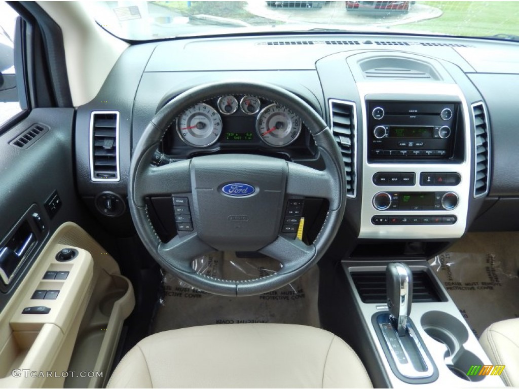 2008 Ford Edge Limited Camel Dashboard Photo #82999805