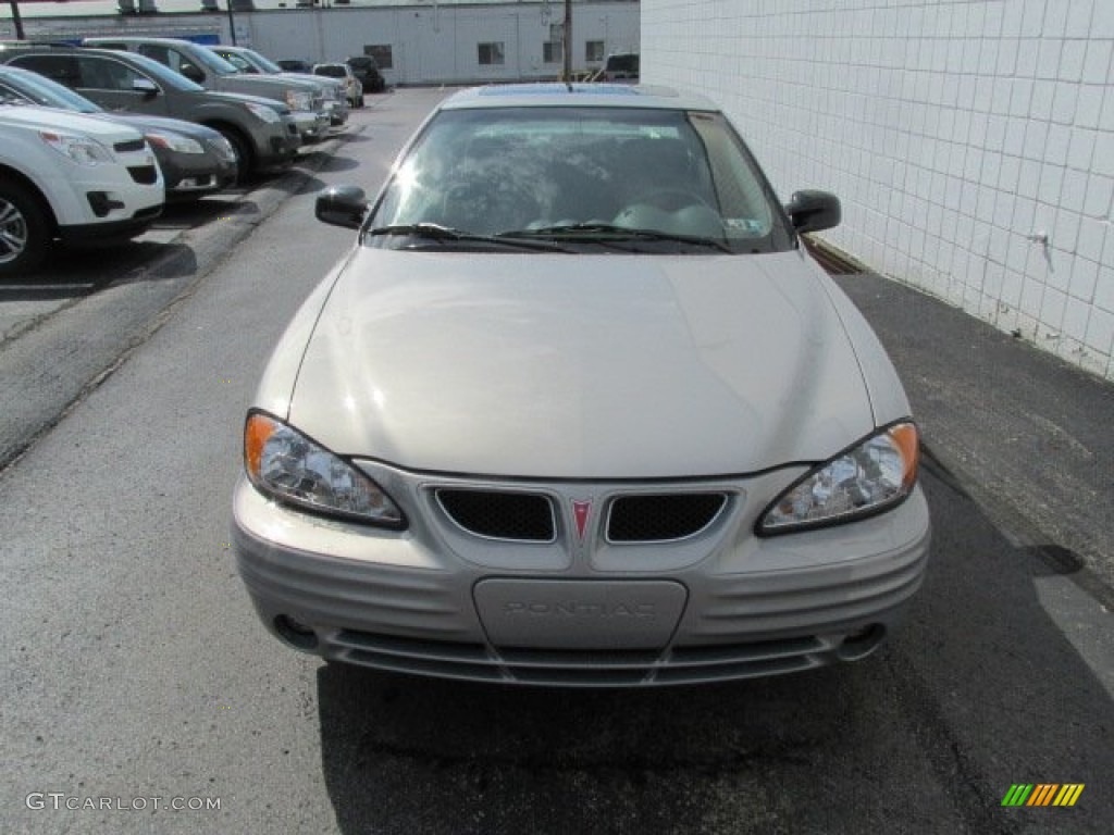 2000 Grand Am SE Sedan - Silvermist Metallic / Dark Pewter photo #5