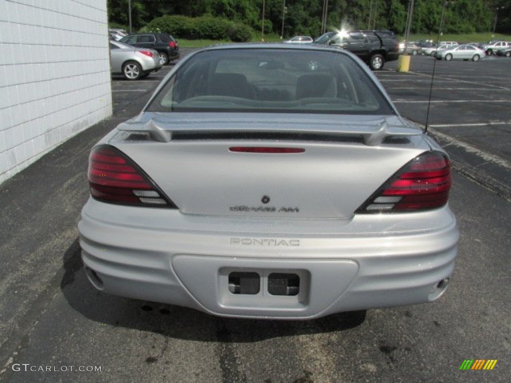 2000 Grand Am SE Sedan - Silvermist Metallic / Dark Pewter photo #8