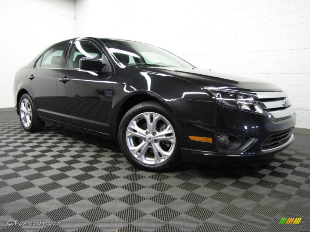 Black 2012 Ford Fusion SE Exterior Photo #83000252